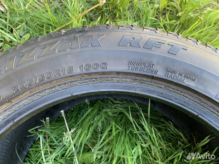 Bridgestone Blizzak RFT 245/50 R18 Q