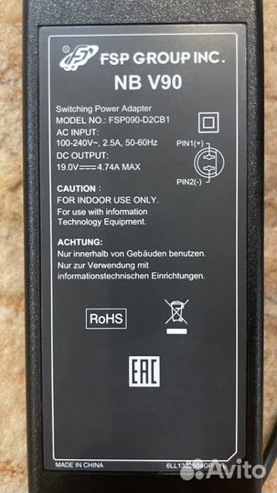 Блок питания fsp NB V90