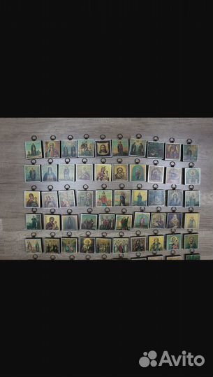 Коллекция Чудотворных икон Афона 1895г