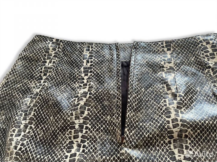 Кожаная юбка