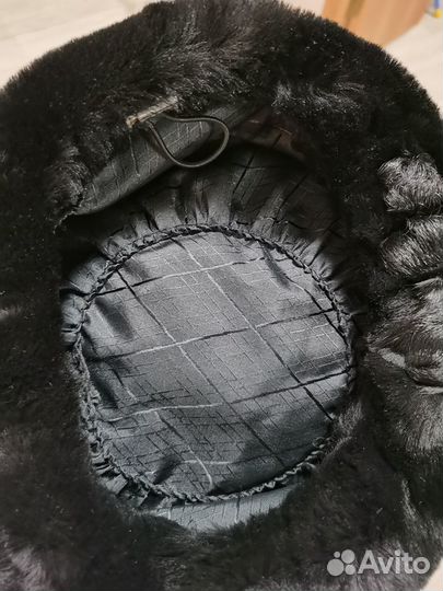 Берет мутоновый женский