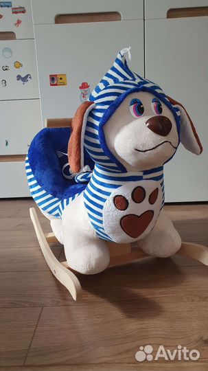Детская качалка собака