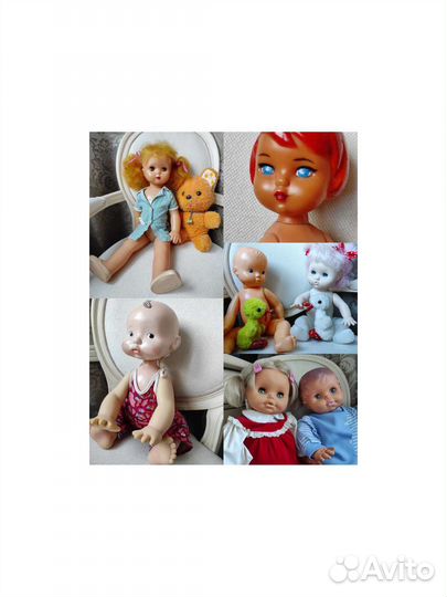 Куклы пупсы СССР
