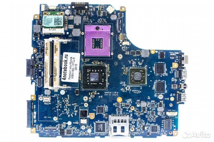 Мат плата неисправная sony M850 MBN160