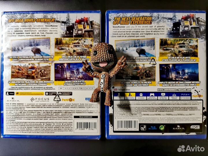 SnowRunner PS4 PS5 русские субтитры