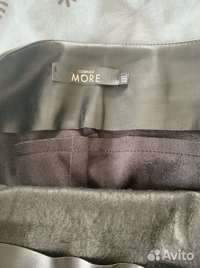 Кожаная юбка