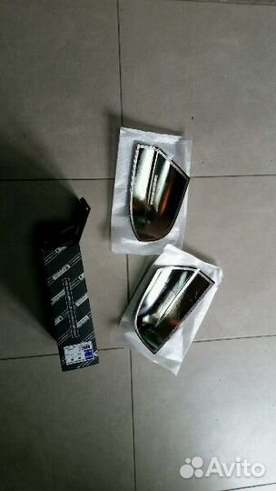 Hyundai Tucson хромированные накладки на зеркала