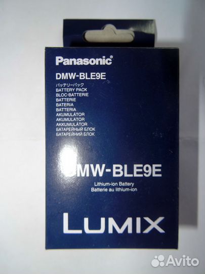 Аккумуляторы для фотоаппаратов Panasonic