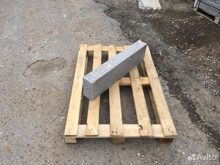 Камень бортовой гп4 (гранитный бордюр)