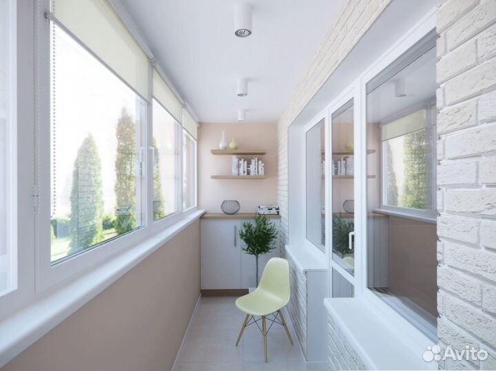 Комплексное остекление и отделка