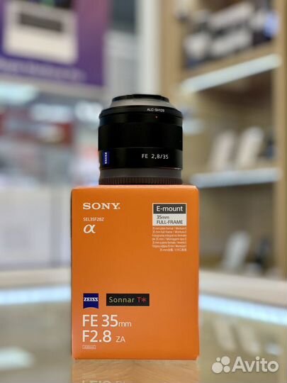 Sony Carl Zeiss Sonnar T* 35mm F/2.8 ZA (SEL-35F28