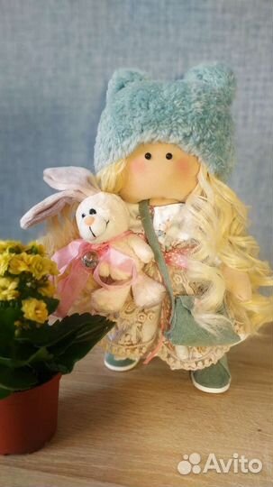 Интерьерная кукла ручной работы