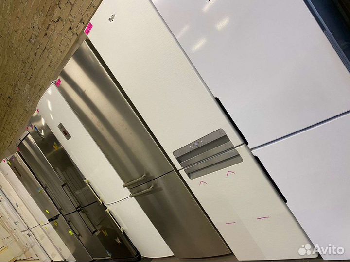 Холодильник б/у серые, двухкамерные, no frost