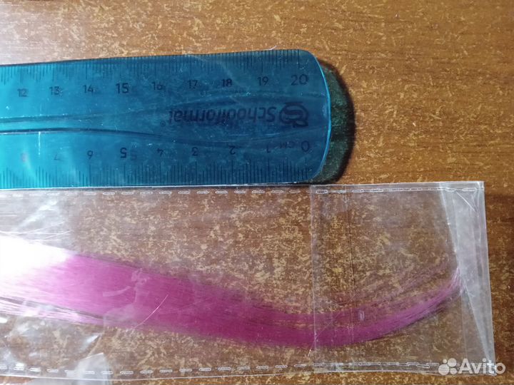 Трессы и прядки на заколке синтетические