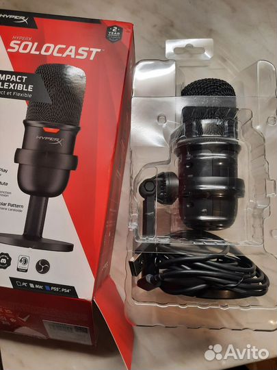Микрофон проводной HyperX SoloCast