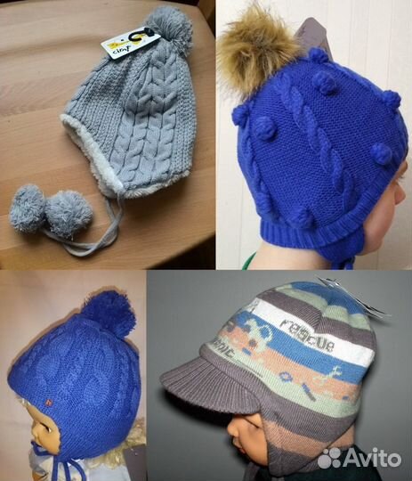 Новые европ шапки деми и зима рры 48 50 52 54