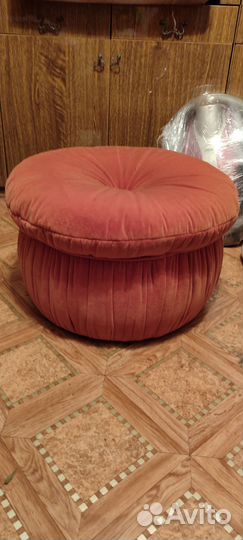 Диван раскладной с креслами и пуфом