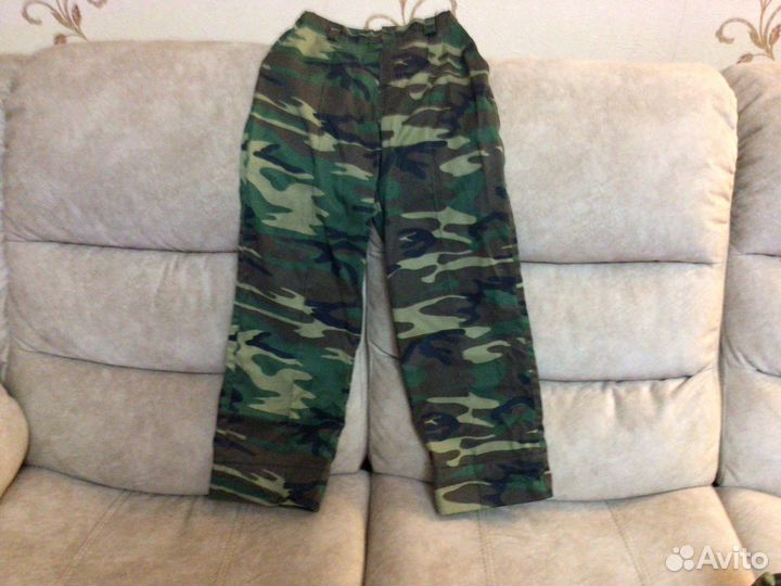 Камуфляжный костюм детский размер 36 рост 3