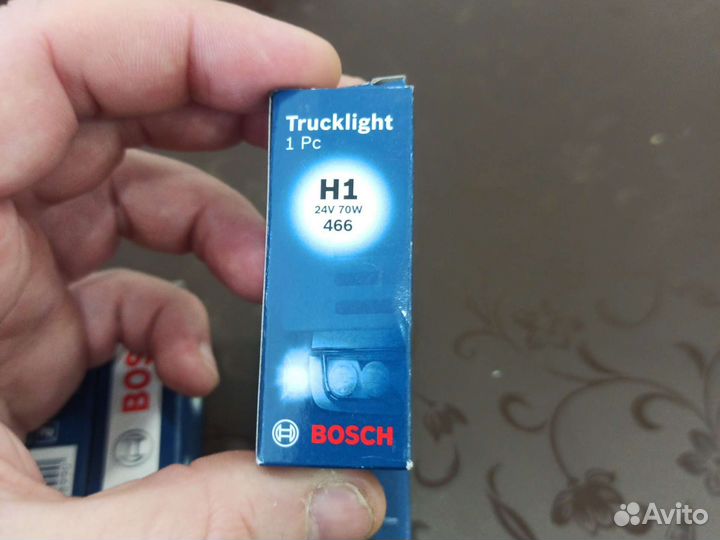 Лампы bosch h1 24v