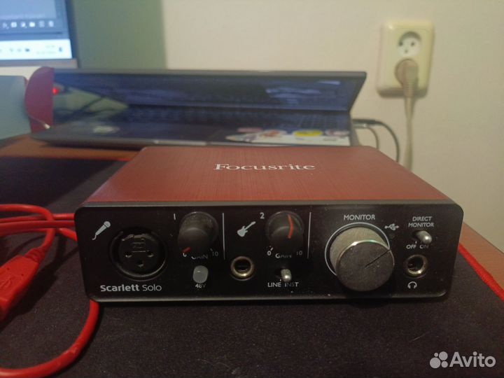 Звуковая карта Focusrite Scarlett solo 2nd gen