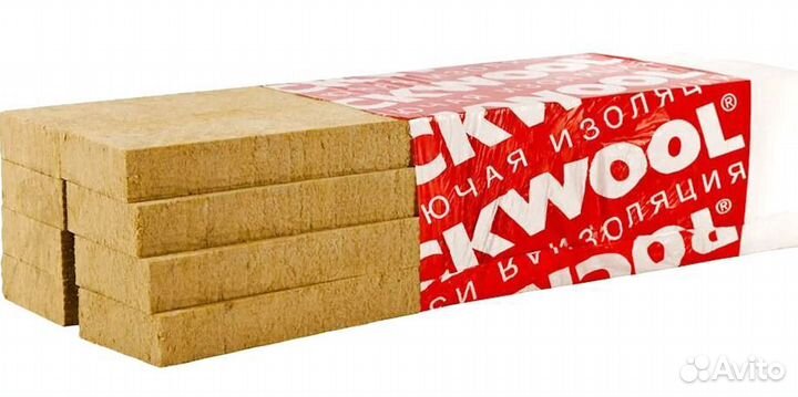 Утеплитель Роквул Фасад Баттс Стандарт 1000x600x50