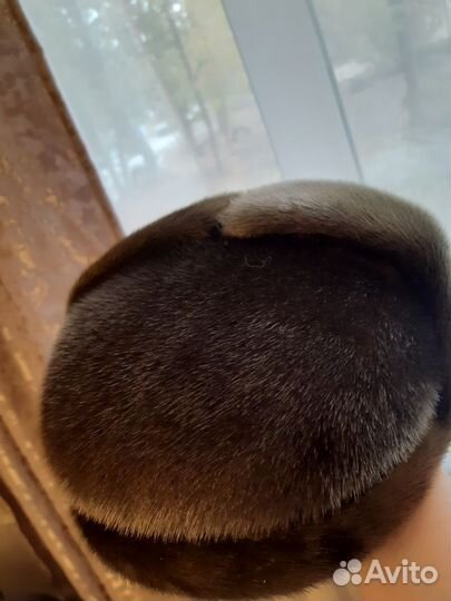 Меховая мужская кепка