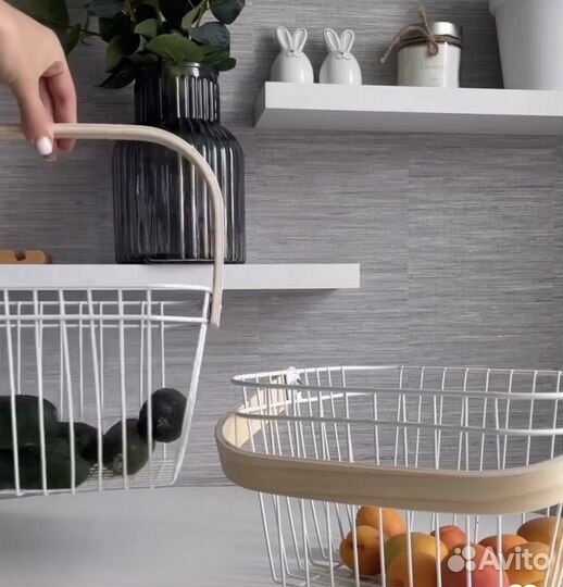 Корзина для хранения в стиле IKEA