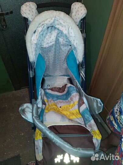 Санки коляска в хорошем состоянии