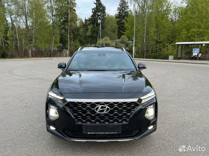 Hyundai Santa Fe 2.2 AT, 2020, 96 000 км
