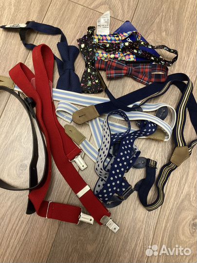 Бабочки и подтяжки детские