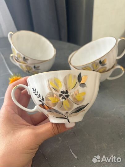 Чайный сервиз дулево винтаж СССР