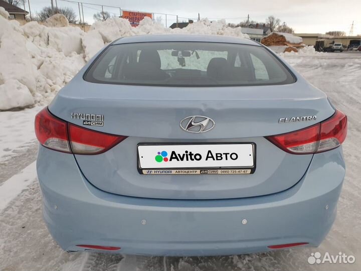 Hyundai Elantra 1.6 AT, 2011, 186 000 км