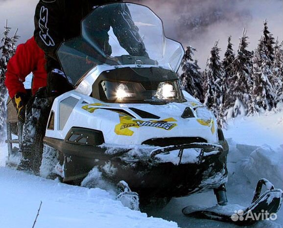 Стекло на снегоход Стелс Ермак / Viking 600 / 800