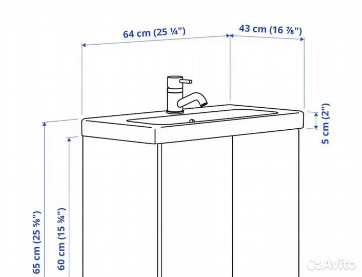 Раковина IKEA