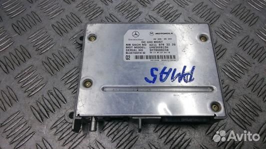 Блок управления телефоном mercedes benz M-class W1