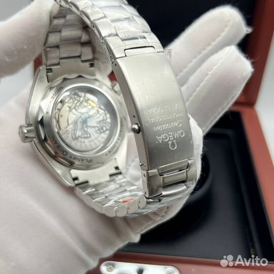 Люксовые мужские часы Omega Planet Ocean 600m