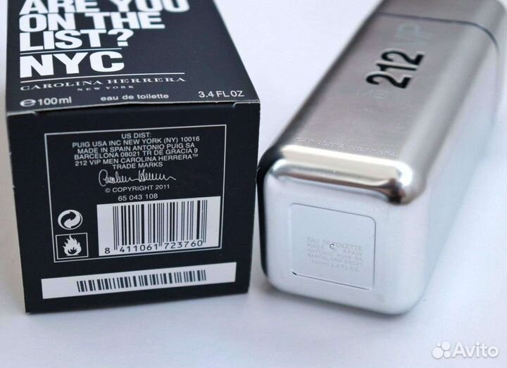 Парфюмерия мужская Vip Men