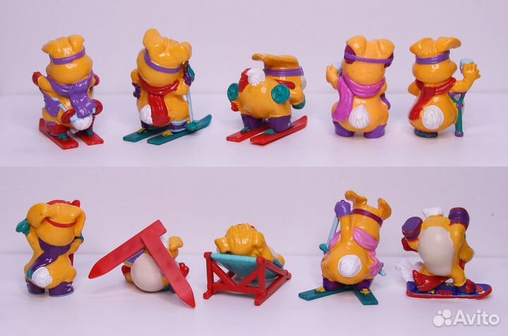 Зайцы лыжники Братцы кролики 1998 г. Киндер Европа