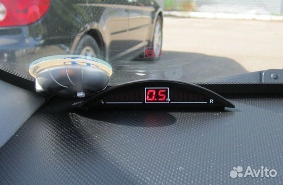 Парктроник цветной дисплей с цифровым Sho-me