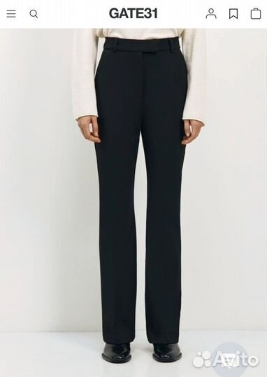 Брюки дженни клёш от колена 31 Gate