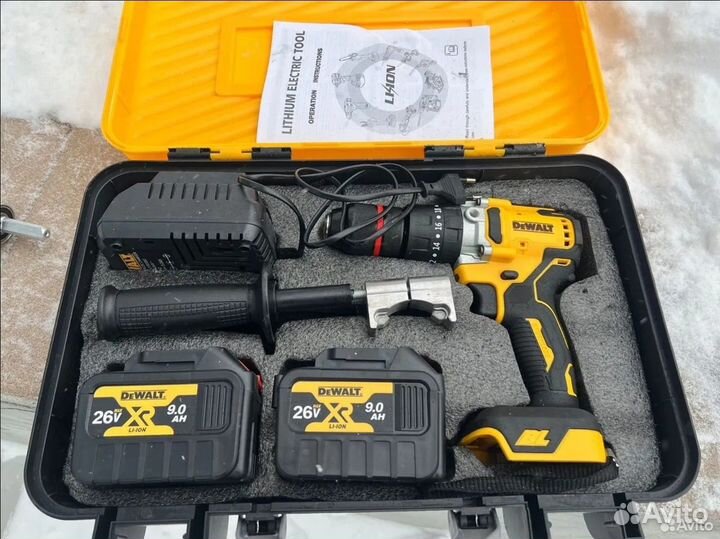 Шуруповерт для ледобура Dewalt 9 Mah