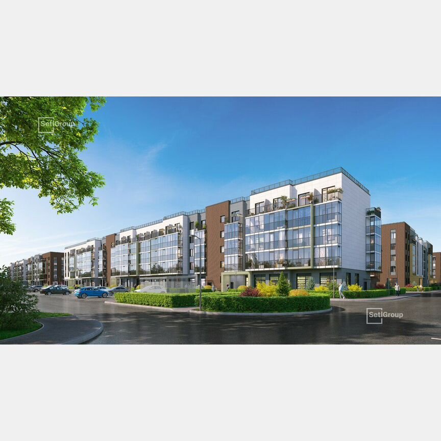 1-к. квартира, 34,7 м², 5/5 эт.
