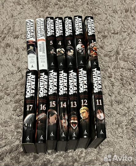 Манга атака титанов