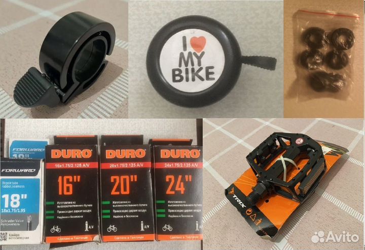 Велобарахолка и новые запчасти