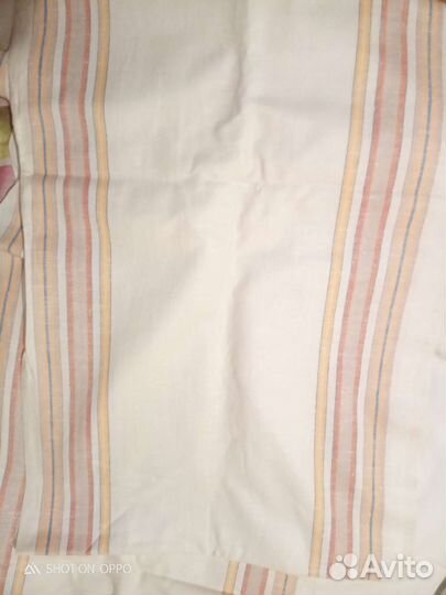 Лен отрез СССР для полотенец и наволочек