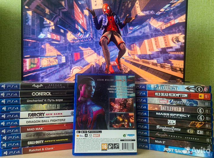 Человек Паук: Майлз Моралес игра на ps5