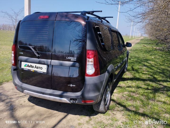 ВАЗ Largus Cross 1.6 МТ, 2016, 115 025 км