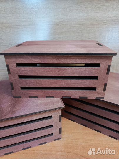 Деревянные коробки подарочные