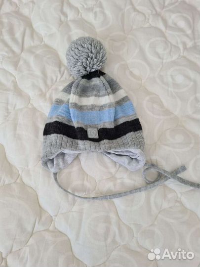 Шапка для мальчика демисезонная 42-44