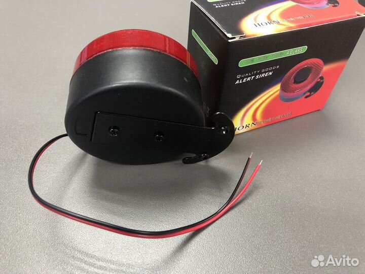 Сигнал заднего хода 12-24v зуммер с подсветкой